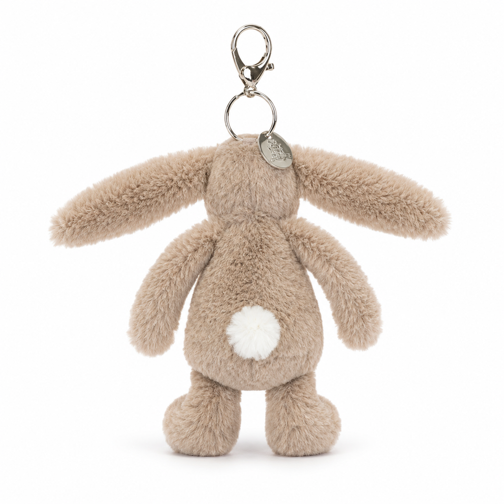 Bashful Beige Bunny Bag Charm