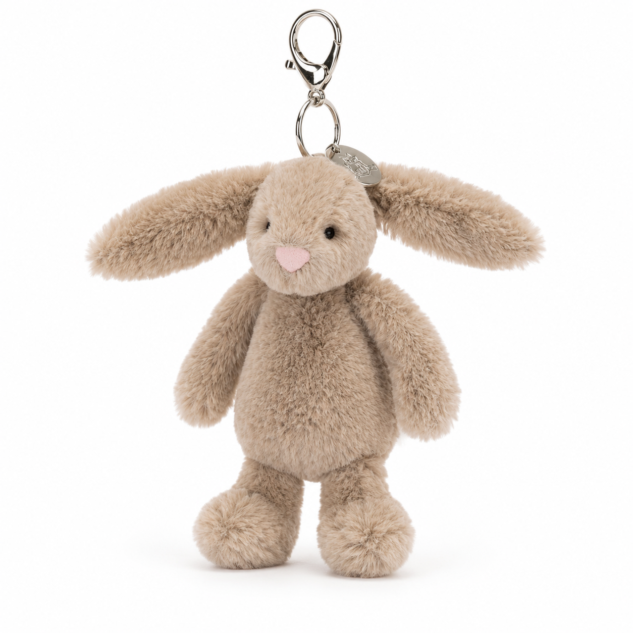 Bashful Beige Bunny Bag Charm