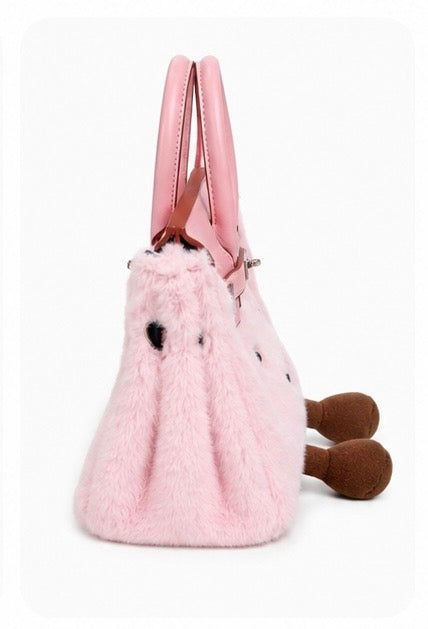 Plush Birkin Bag - Pink Edition