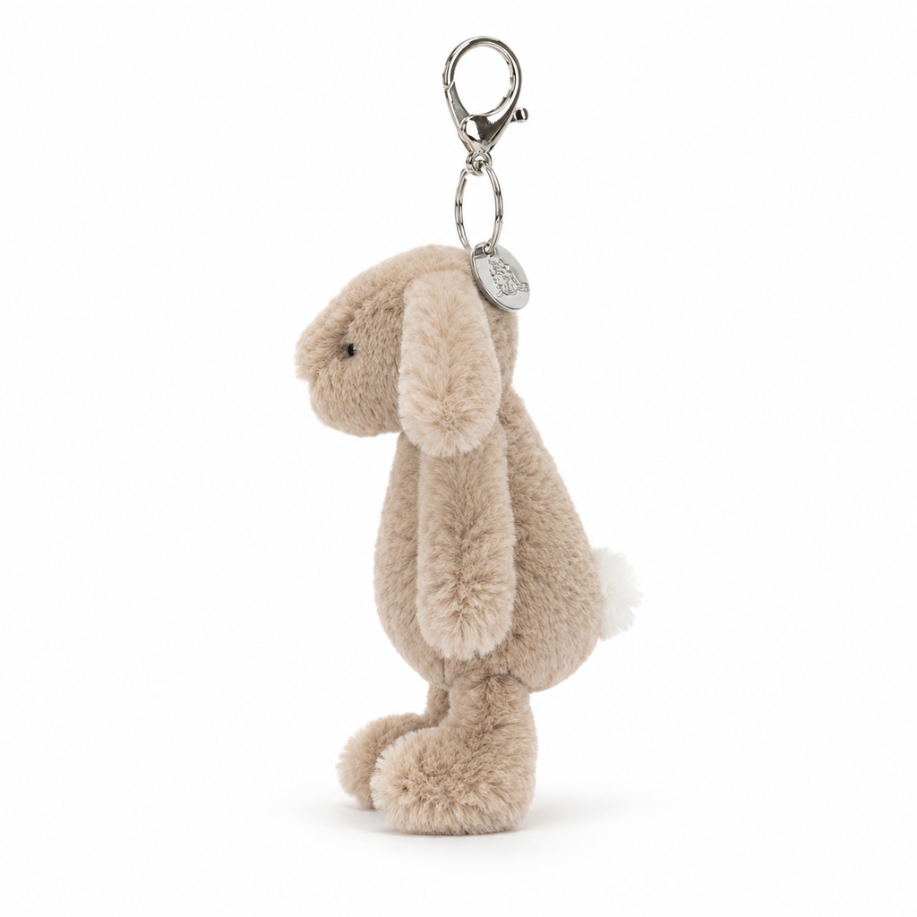 Bashful Beige Bunny Bag Charm