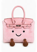 Plush Birkin Bag - Pink Edition
