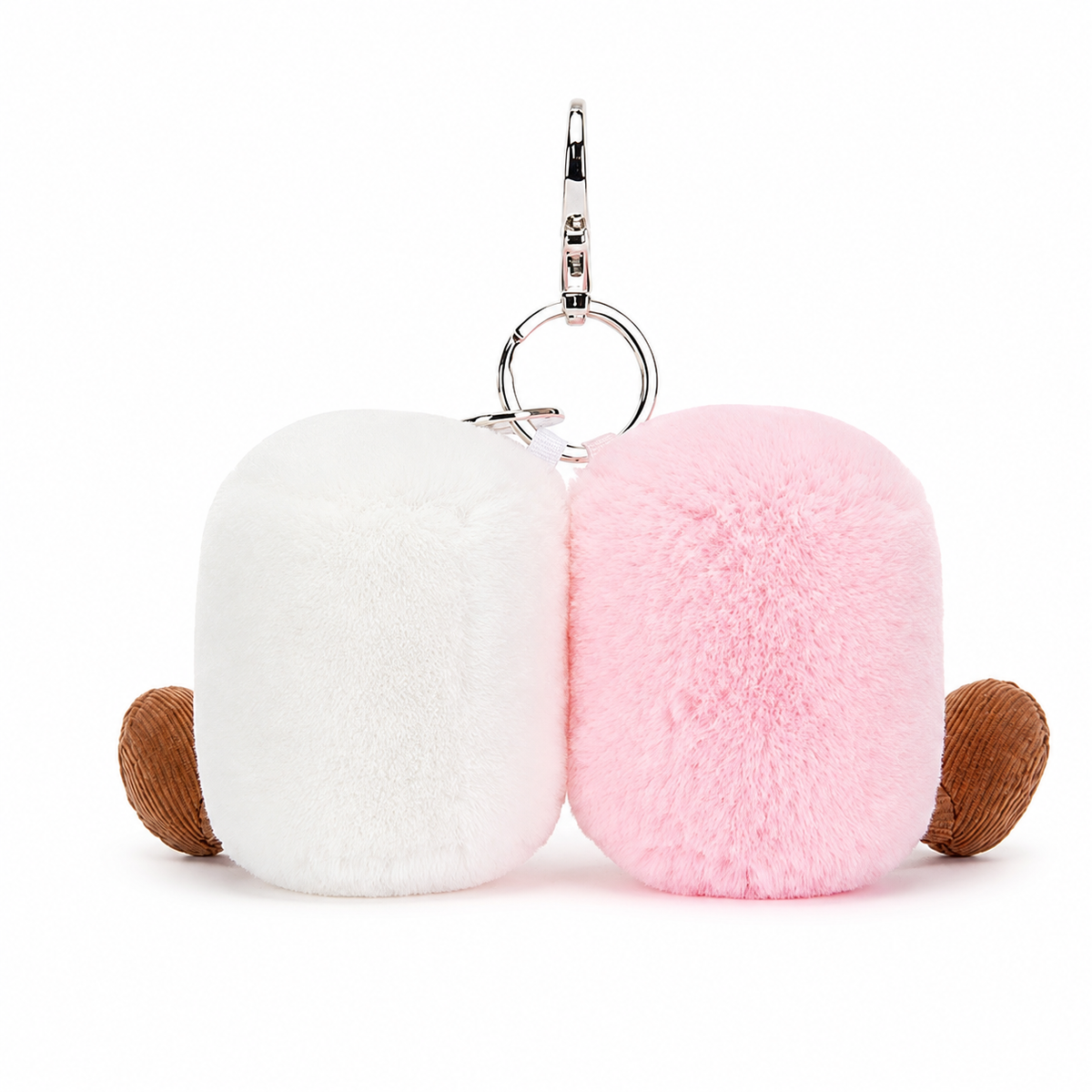 Marshmallow Duo Plush Bag Charm