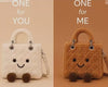 lady o bag cream and brown dancing